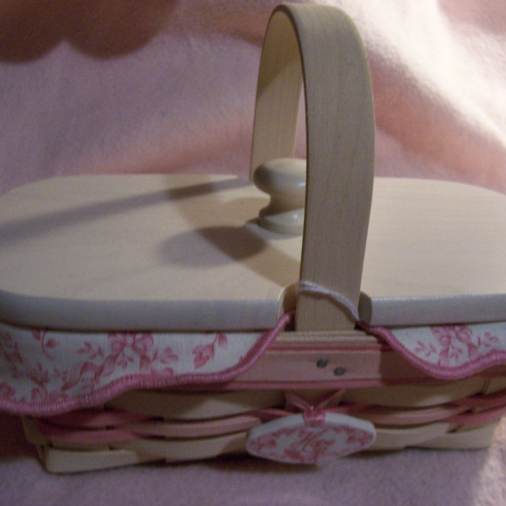 Longaberger 2000 Horizon of Hope Whitewashed